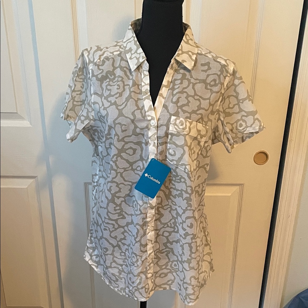 NWT Columbia top sz L